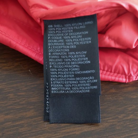 🆕The North Face Youth Thermoball Eco Lightweight Jacket, SM, LG - Usa Red, NWT - Picture 6 of 7